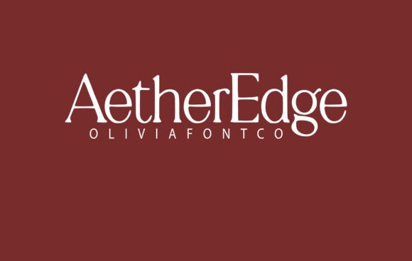 Aetheredge Font: A Romantic Handwritten Touch for Creative Projects