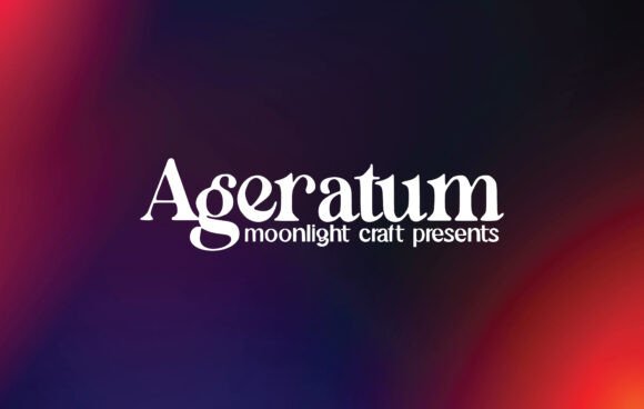 Ageratum: A Beautiful Font for Creative Expression