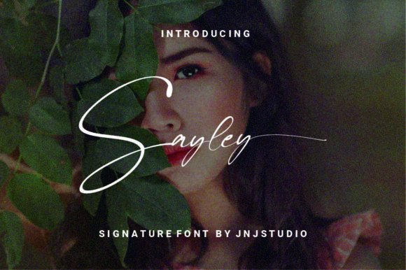 Discover the Beauty of Sayley Font: A Signature Style for Sophistication and Personal Charm
