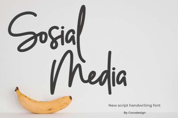 Discover the Elegance of Sosial Media: A Typeface for the Discerning Eye