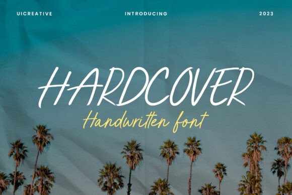 Hardcover Font: A Delicate Touch for Creative Projects