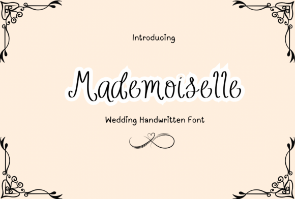 Introducing “Mademoiselle,” a Quirky Handwritten Wedding Font