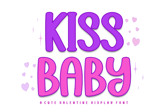 Kiss Baby Font: A Stylish Choice for Creative Design
