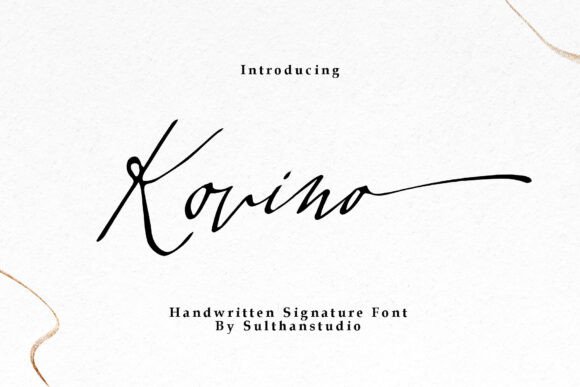 Kovino: A Unique Approach to Organic Typography