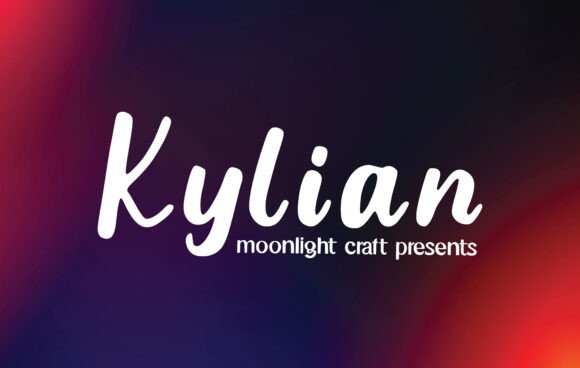 Kylian: A Handwritten Font for Creative Expression
