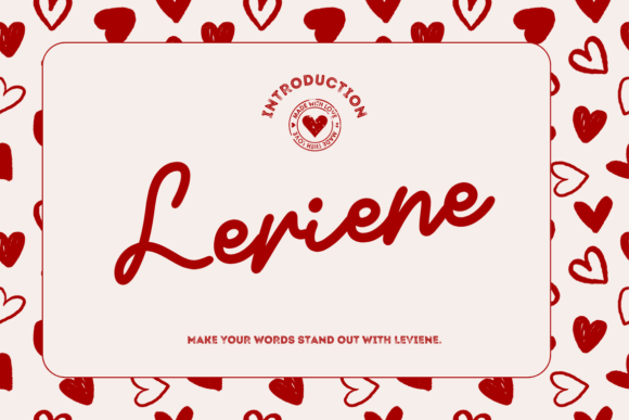 Leviene: A Bold Handwritten Script for Confidence and Sophistication