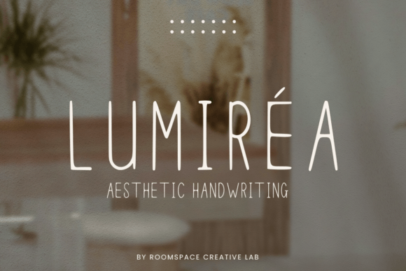 Lumirea: The Handwriting Font That Elevates Your Design