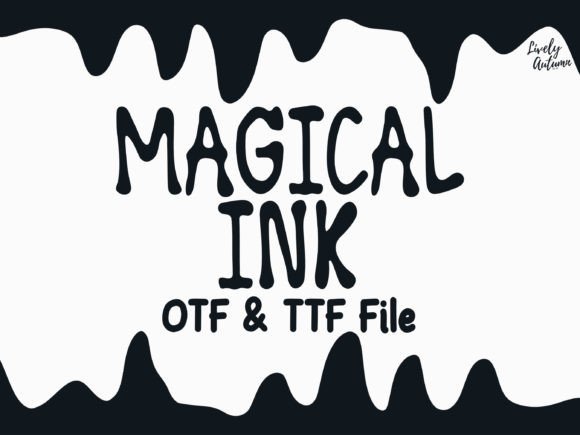 Magical Ink Font: A Unique Tool for Creative Expression