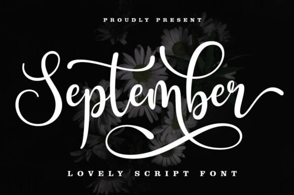 September Script: A Delicate Handwritten Font for Creative Expression
