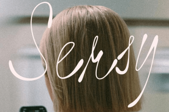 Sersy: A Font That Speaks in Visions