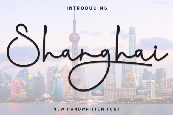 Shanghai: A Stylish Handwritten Script Font