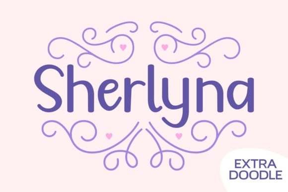 Sherlyna: A Handwritten Font That Brings Joy and Personality to Your Designs