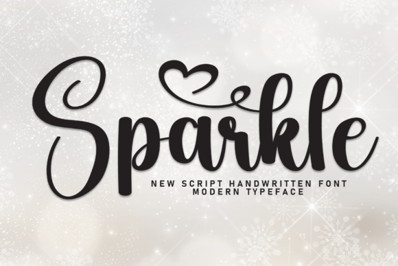 Sparkle: A Handwritten Font with Heart