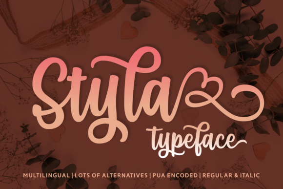 Styla: A Bold Font That Adds Personality to Your Design